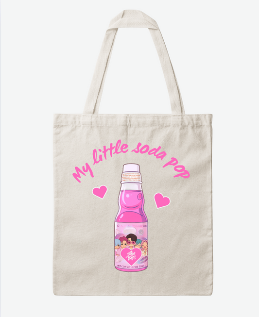 [PRE ORDER] K-POP DEMON HUNTERS - MY LITTLE SODA POP TOTE BAG