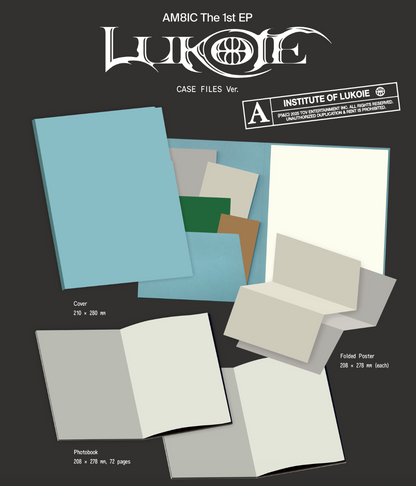 [PRE ORDER] AM8IC - LUKOIE (CASE FILES Ver.)