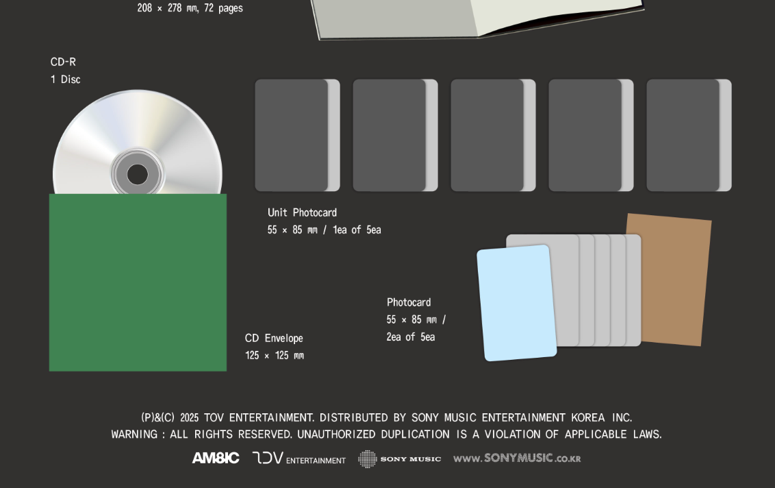 [PRE ORDER] AM8IC - LUKOIE (CASE FILES Ver.)