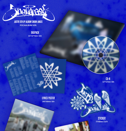[PRE ORDER] JUSTB - SNOW ANGEL (POCAALBUM)
