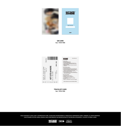 [PRE ORDER P.O.B MAKESTAR] ILLIT - NOT CUTE ANYMORE (WEVERSE ALBUM)