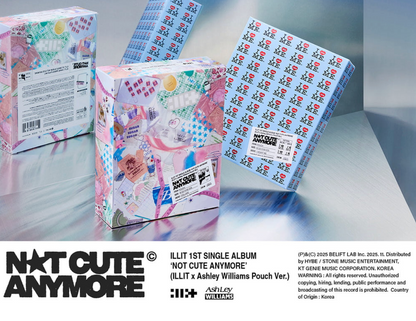 [PRE ORDER] ILLIT - NOT CUTE ANYMORE (ILLIT x Ashley Williams Pouch Ver.)