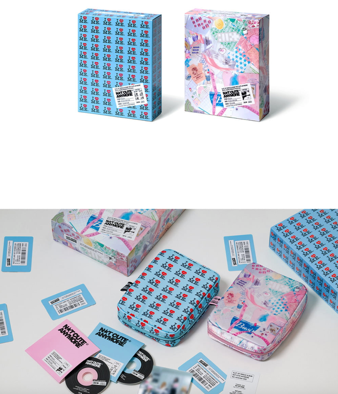 [PRE ORDER] ILLIT - NOT CUTE ANYMORE (ILLIT x Ashley Williams Pouch Ver.)