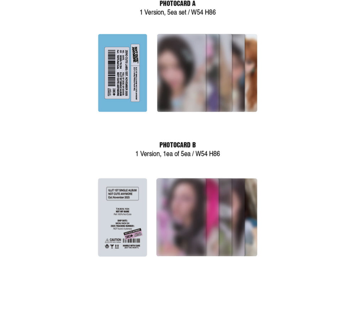 [PRE ORDER] ILLIT - NOT CUTE ANYMORE (ILLIT x Ashley Williams Pouch Ver.)