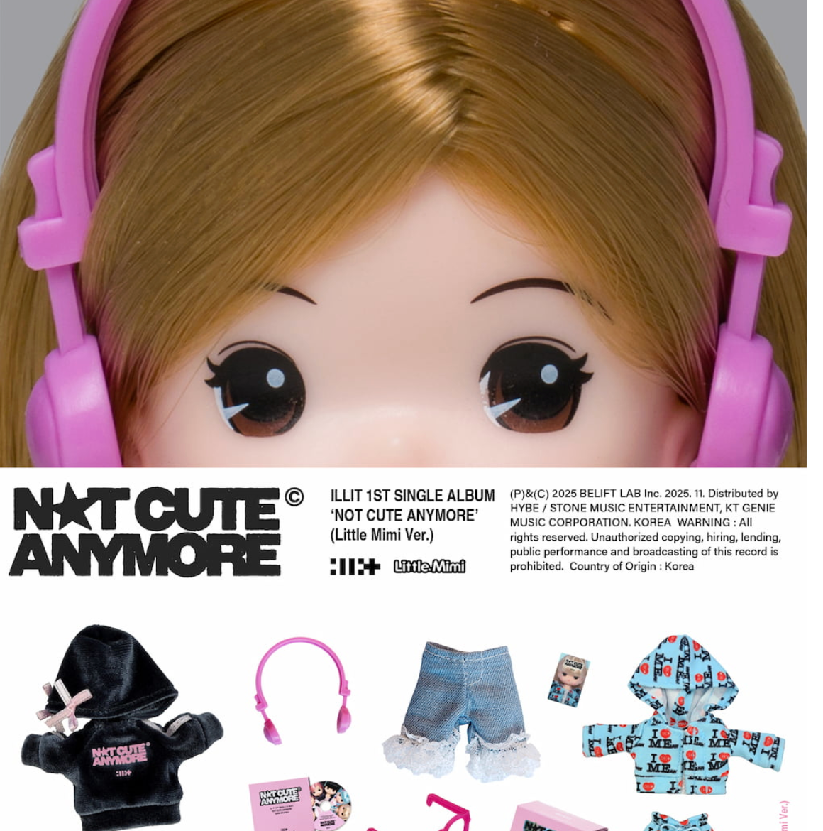 [PRE ORDER] ILLIT - NOT CUTE ANYMORE (Little Mimi Ver.)