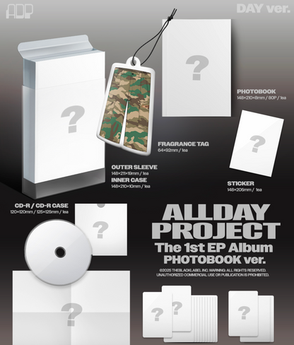 [PRE ORDER P.O.B MAKESTAR] ALLDAY PROJECT - ALLDAY PROJECT (PHOTOBOOK ver.)
