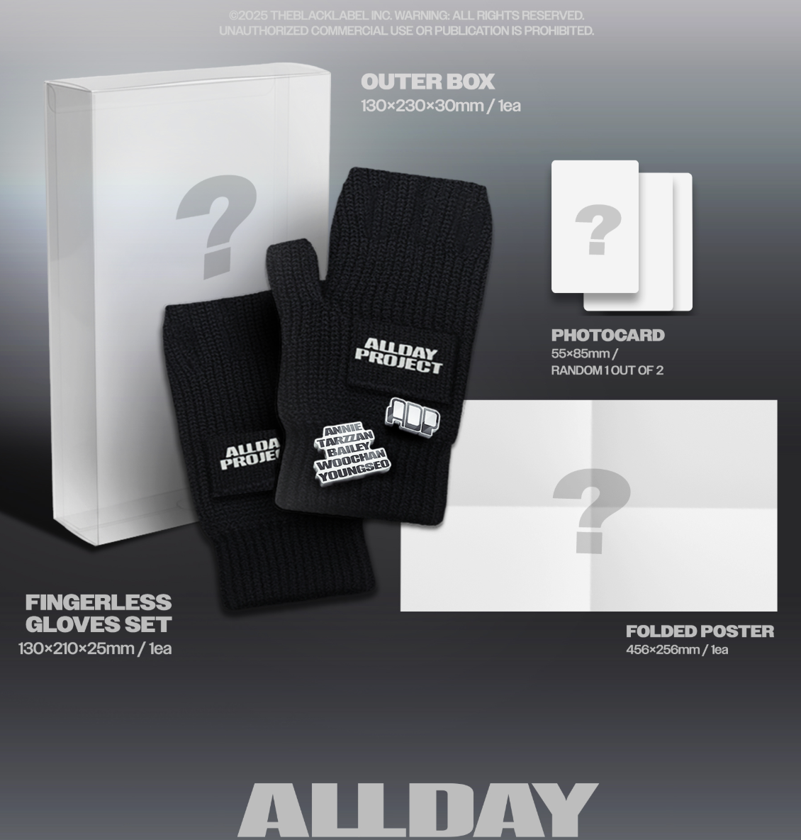 [PRE ORDER P.O.B MAKESTAR] ALLDAY PROJECT - ALLDAY PROJECT (MERCH VER)