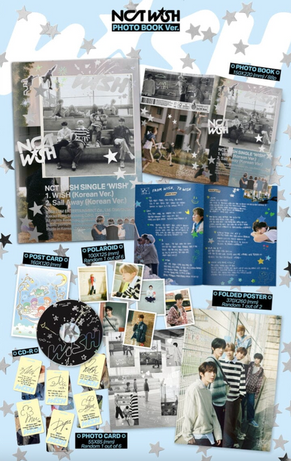 NCT WISH - WISH 1ST SINGLE (PHOTOBOOK VER)