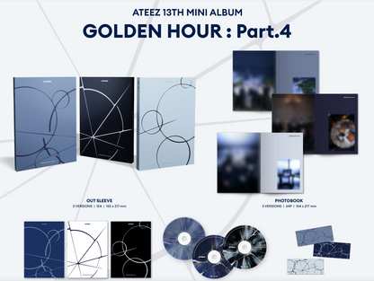 [PRE-ORDER] ATEEZ - GOLDEN HOUR : Part.4 (PHOTOBOOK)
