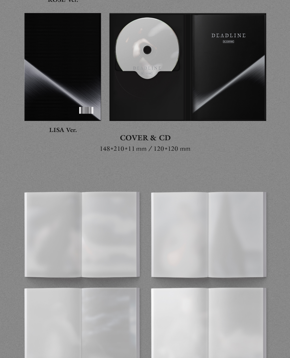 BLACKPINK - DEADLINE (SILVER VER)