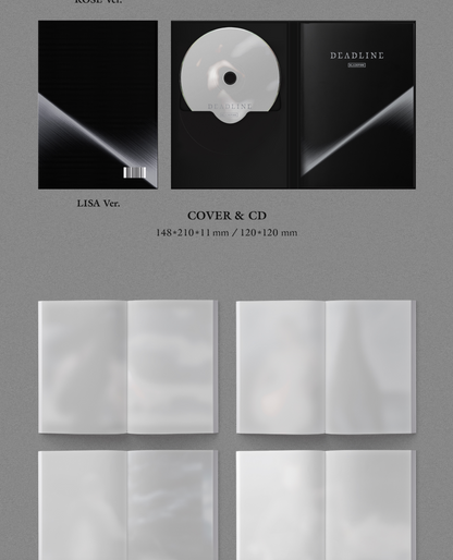 BLACKPINK - DEADLINE (SILVER VER)