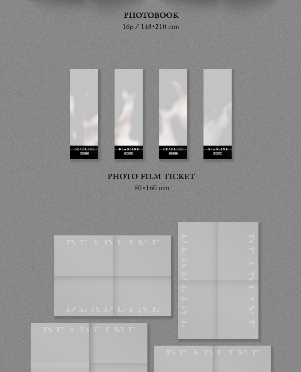 BLACKPINK - DEADLINE (SILVER VER)