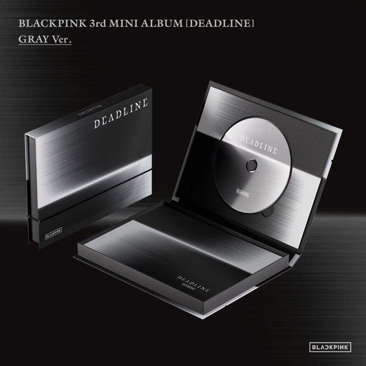 [PRE-ORDER] BLACKPINK - DEADLINE (GRAY VER)