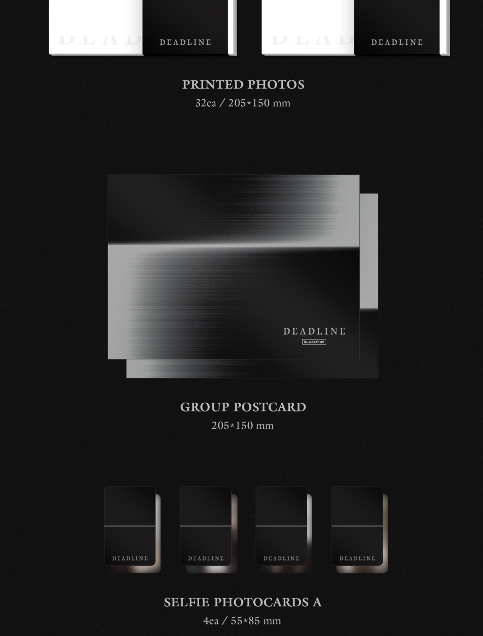 BLACKPINK - DEADLINE (GRAY VER)