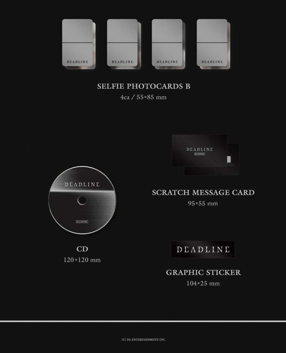 BLACKPINK - DEADLINE (GRAY VER)