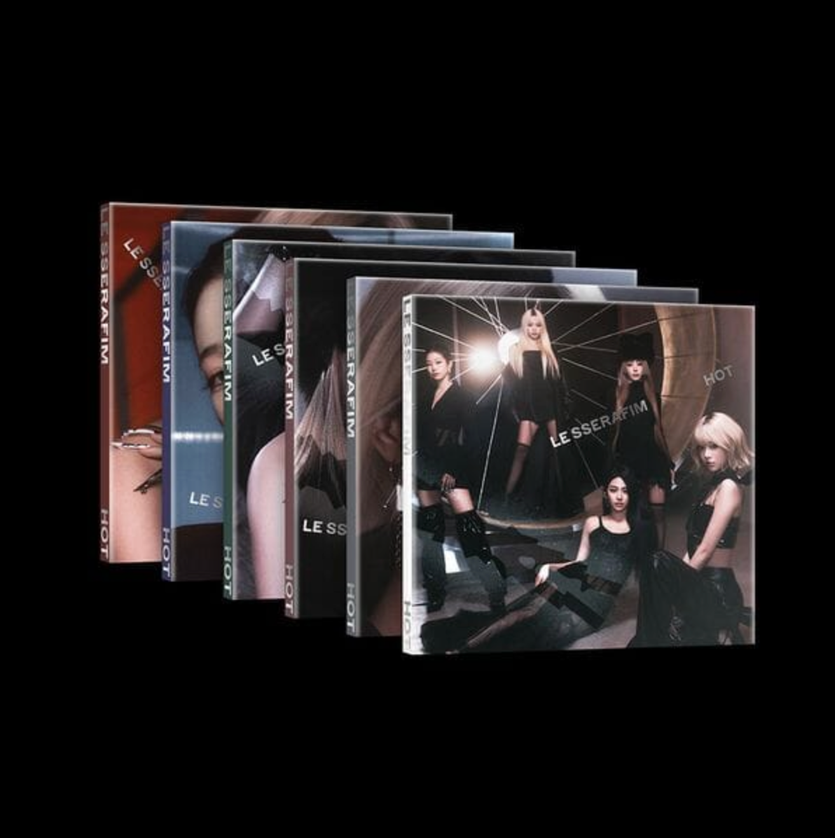 LE SSERAFIM - HOT (COMPACT VER)