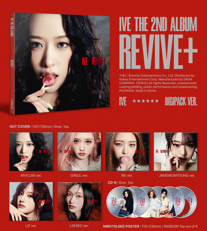 IVE - REVIVE+ (DIGIPACK VER/LIMITED EDITION)