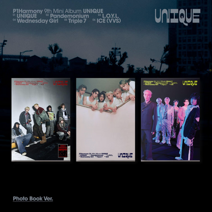 P1HARMONY - UNIQUE (Photobook Ver.)