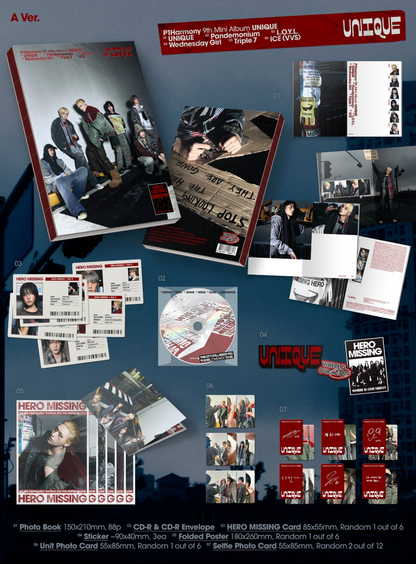 P1HARMONY - UNIQUE (Photobook Ver.)