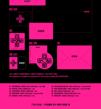 TXT - 7TH YEAR: 가시덤불에 잠시 바람이 멈췄을 때 (PHOTOBOOK)