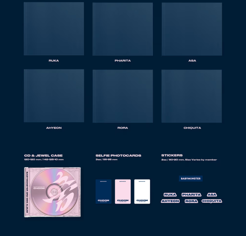BABYMONSTER - 춤 (CHOOM) (JEWEL VER)
