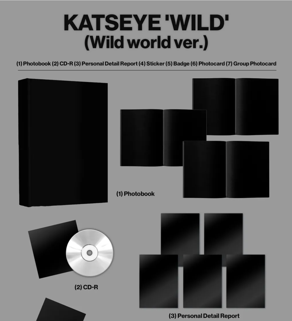 [PRE-ORDER + POB] KATSEYE - WILD (PHOTOBOOK)