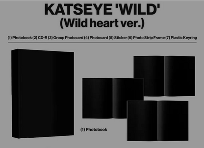 [PRE-ORDER + POB] KATSEYE - WILD (PHOTOBOOK)