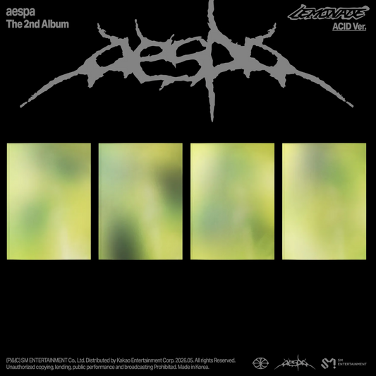 [PRE-ORDER] AESPA - LEMONADE (ACID MEMBER VER)