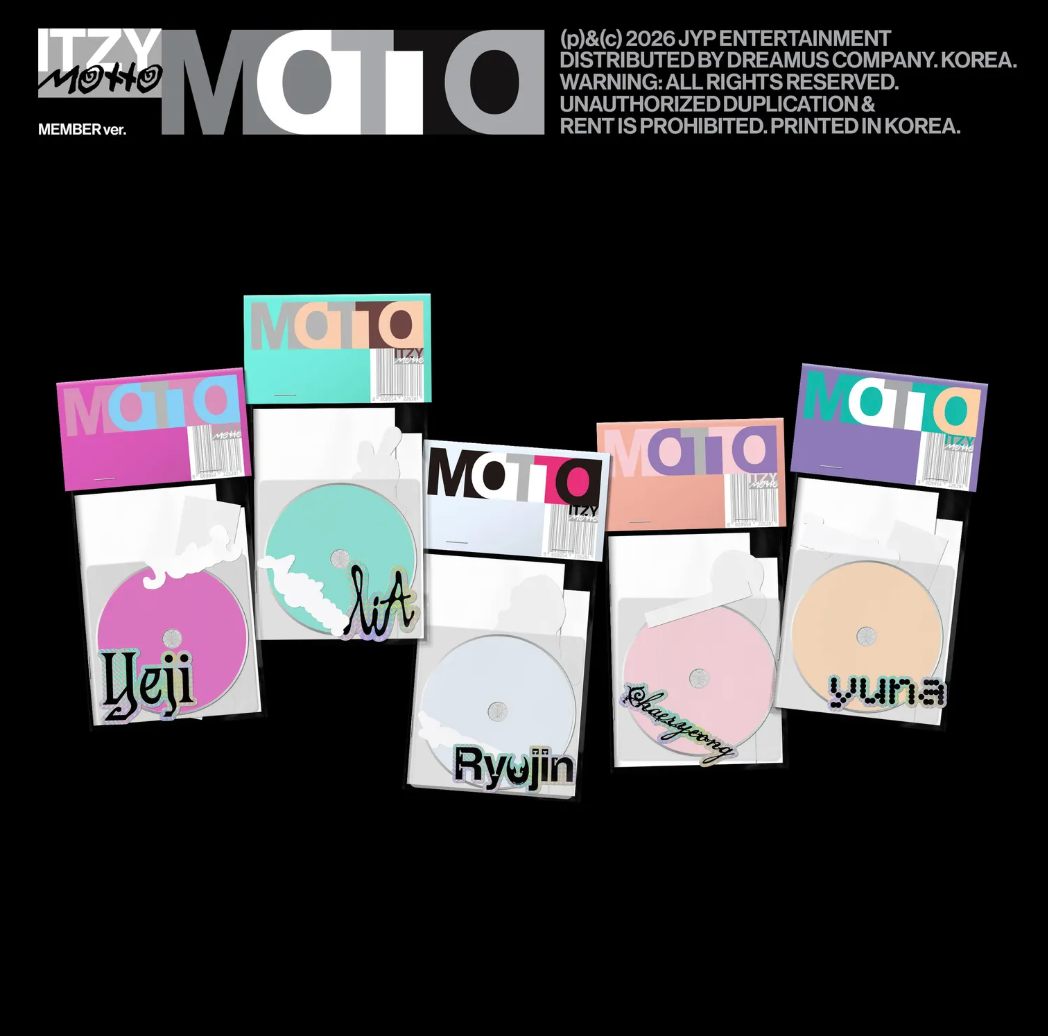 [PRE-ORDER] ITZY - MOTTO (MEMBER VER)