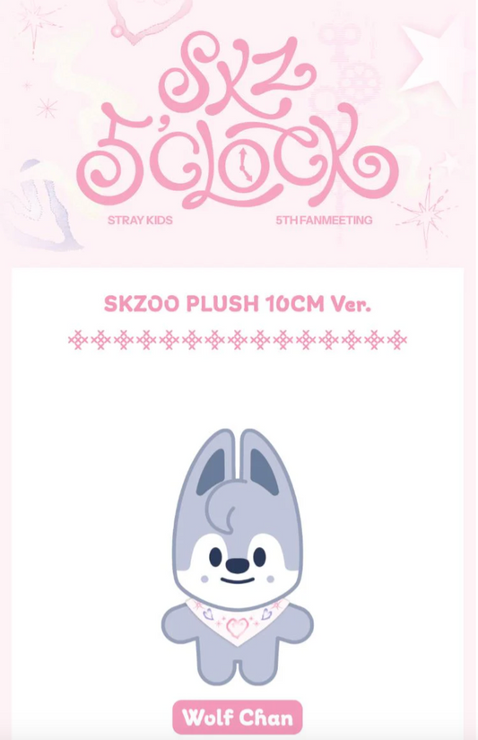 STRAY KIDS - SKZ 5'CLOCK SKZOO MD (PLUSH 10 CM VER)