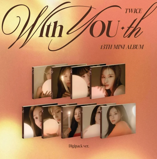 TWICE - With YOU-th (DIGIPACK VER)