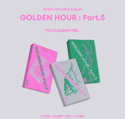 [PRE-ORDER] ATEEZ - GOLDEN HOUR PART.5 (POCAALBUM)