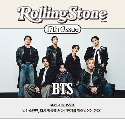 [PRE-ORDER] Rolling Stone Korea No.17/2026.05 (BTS)