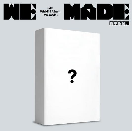 [PRE-ORDER] I-DLE - WE MADE (A VER)