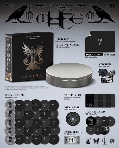 [PRE-ORDER] I-DLE - WE MADE (B VER)