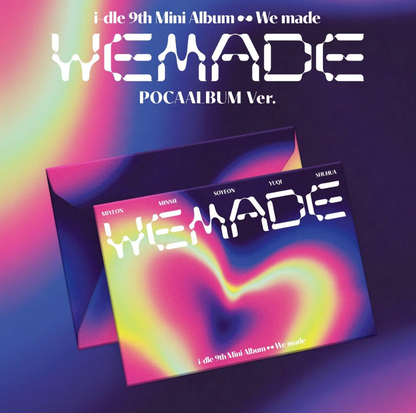 [PRE-ORDER] I-DLE - WE MADE (POCAALBUM VER)