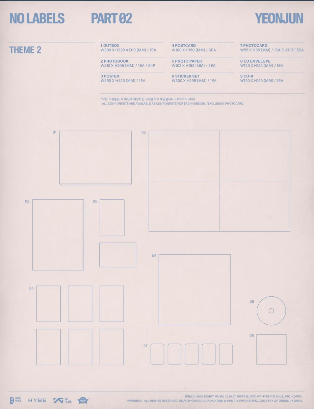 [PRE-ORDER] YEONJUN - NO LABELS: PART 02