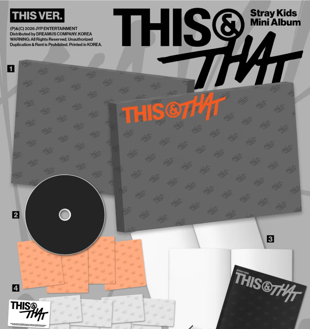 [PRE-ORDER] STRAY KIDS - THIS & THAT (STANDARD VER)