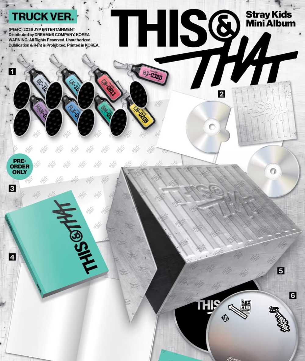 [PRE-ORDER] STRAY KIDS - THIS & THAT (TRUCK VER)