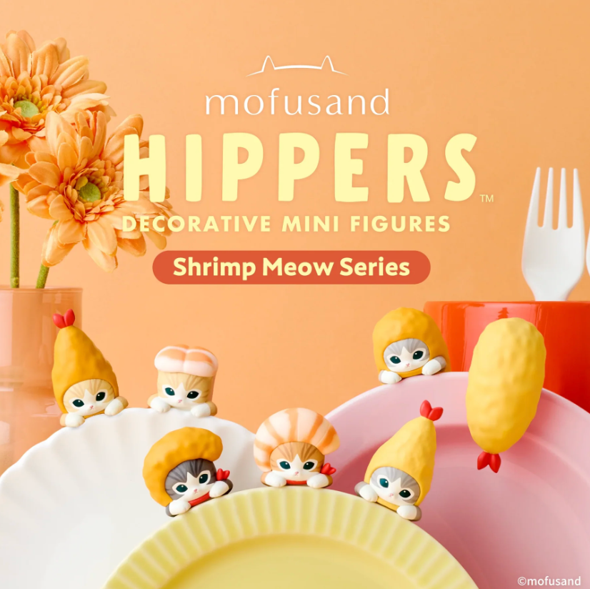 MOFUSAND HIPPER SHRIMP MEOW SERIES