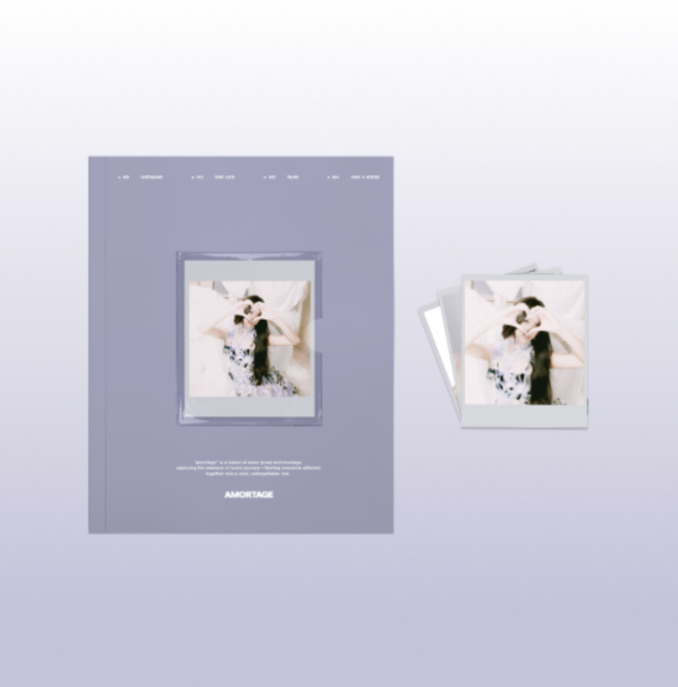 [OFFICIAL MERCH] JISOO - AMORTAGE NOTEBOOK