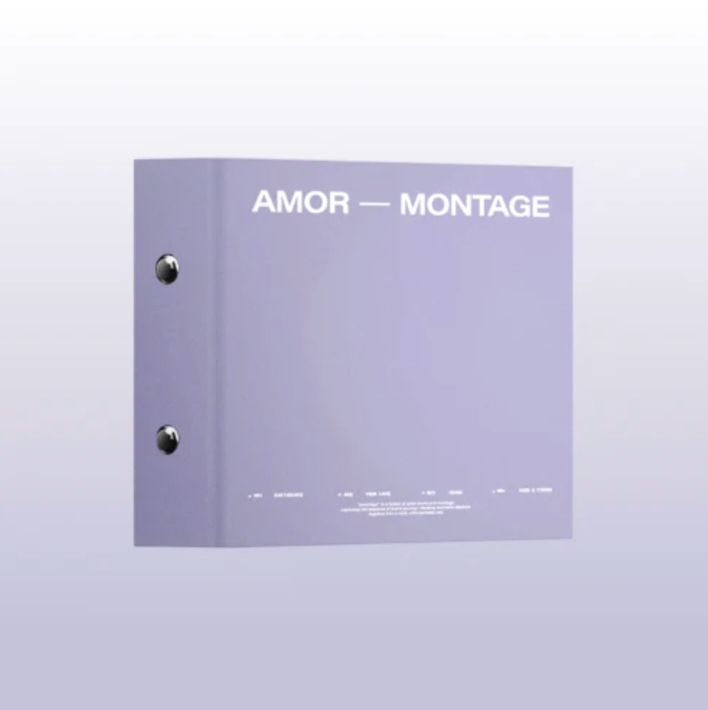 [OFFICIAL MERCH]  JISOO - AMORTAGE BINDER