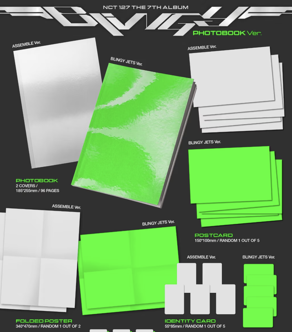 [PRE-ORDER] NCT127 - BLINGY (Photobook Ver.)