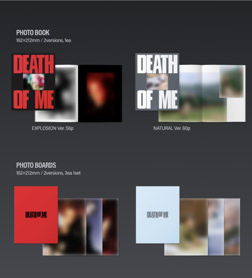 [PRE-ORDER] EVAN - DEATH OF ME (PHOTOBOOK)