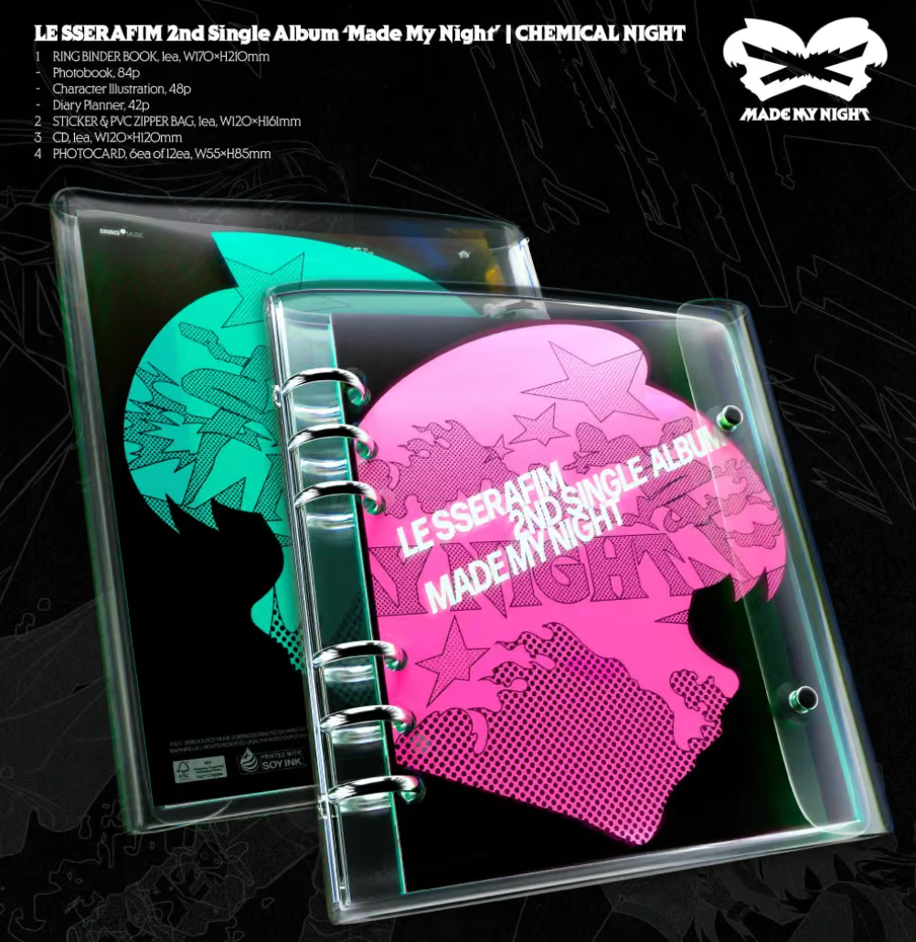 [PRE-ORDER] LE SSERAFIM - Made My Night CHEMICAL NIGHT
