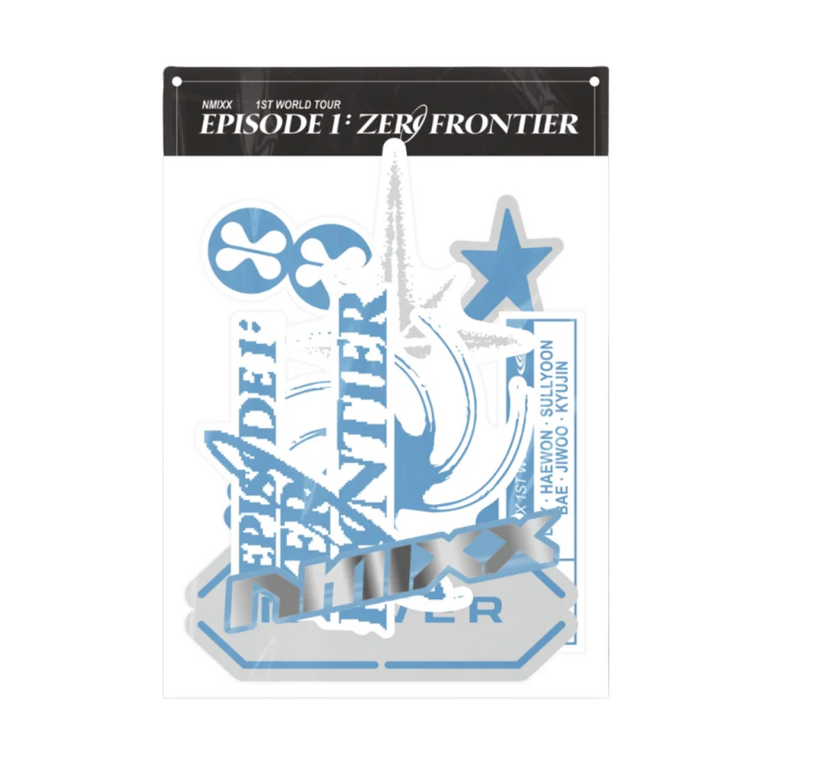 [OFFICIAL MERCH] NMIXX - STICKER PACK EPISODE1: ZERO FRONTIER (POP-UP EXCLUSIVE) (Copia)
