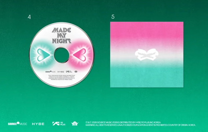[PRE-ORDER + POB] LE SSERAFIM - Made My Night CHEMICAL NIGHT (Made My Night)