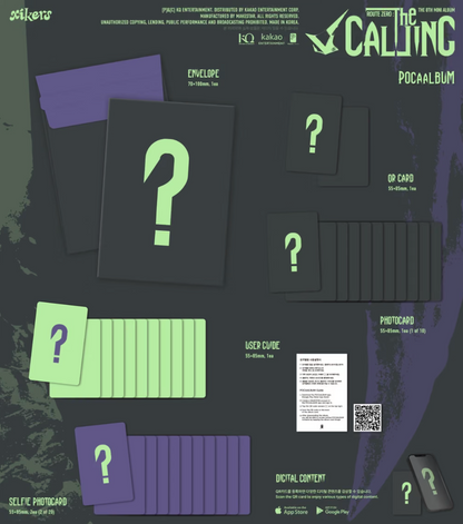 [PRE-ORDER + P.O.B] XIKERS - ROUTE ZERO : The CALLING (POCAALBUM VER.)