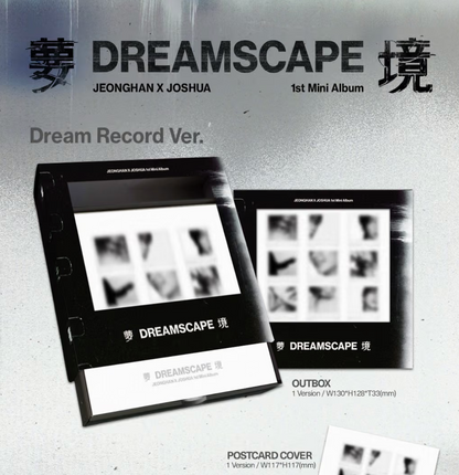 [PRE-ORDER + P.O.B] JEONGHANXJOSHUA - DREAMSCAPE (DREAM RECORD)