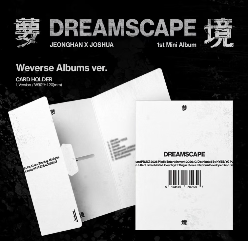[PRE-ORDER + P.O.B] JEONGHANXJOSHUA - DREAMSCAPE (Weverse Album)